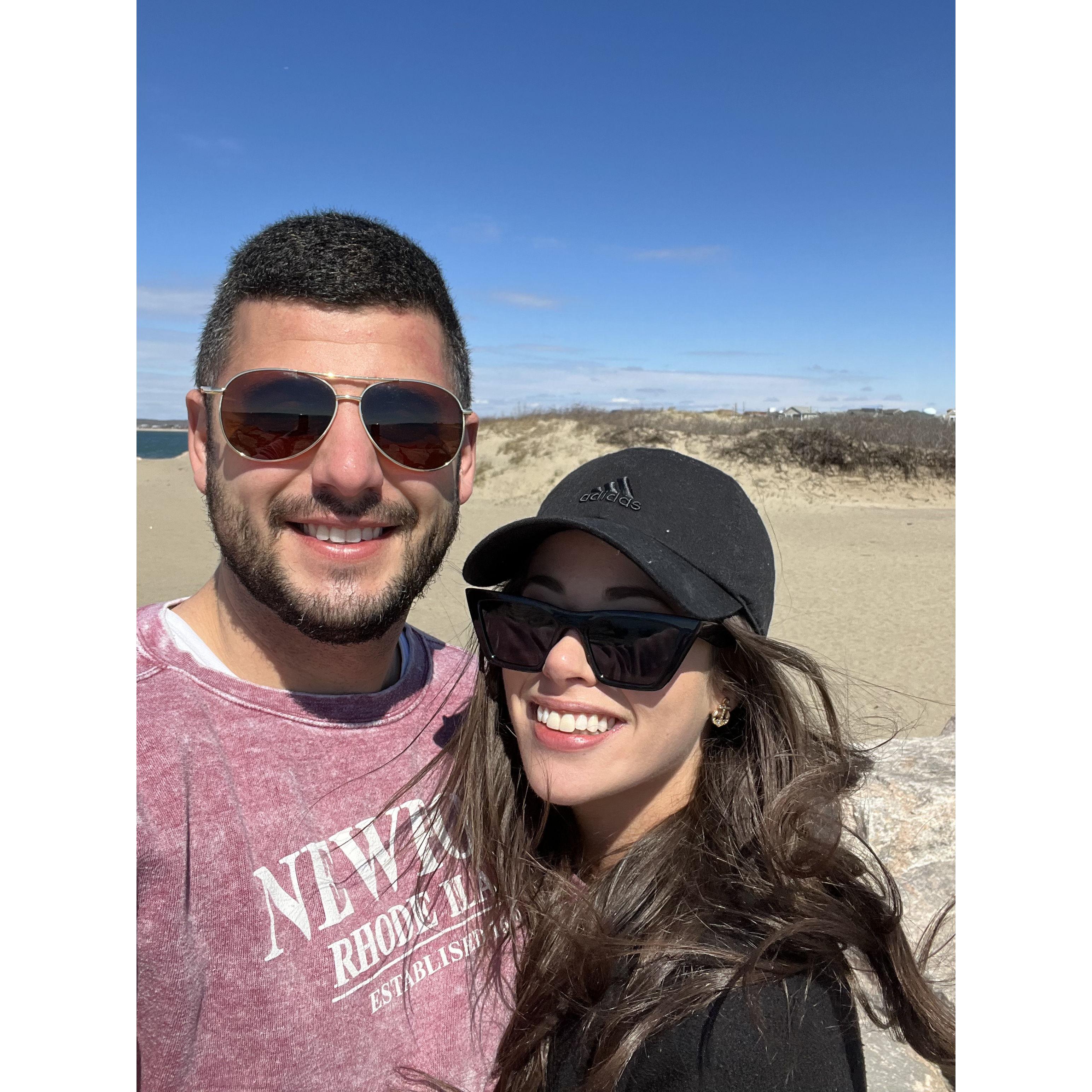 Our first photo together :)