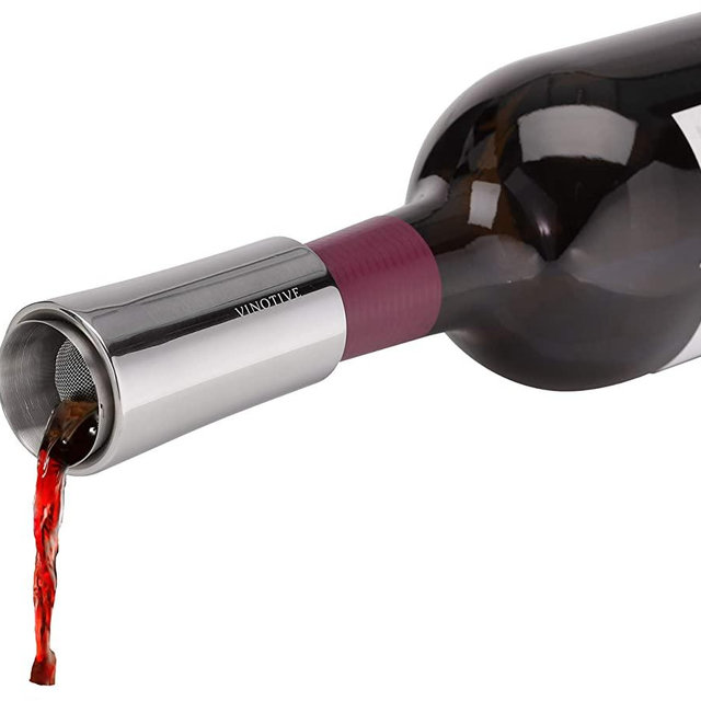 Vinaer Wine Aerator 7 Function Silver Edition