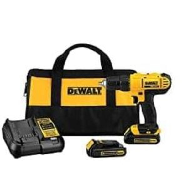 DEWALT DCD771C2 20V MAX Lithium-Ion Compact Drill/Driver Kit with DW2166 45-Piece Screwdriving Set