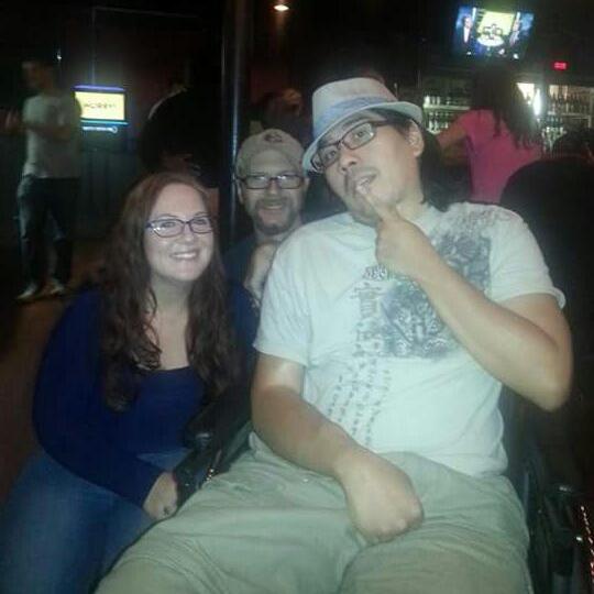 Us with Eric's best friend/Best Man Mikey