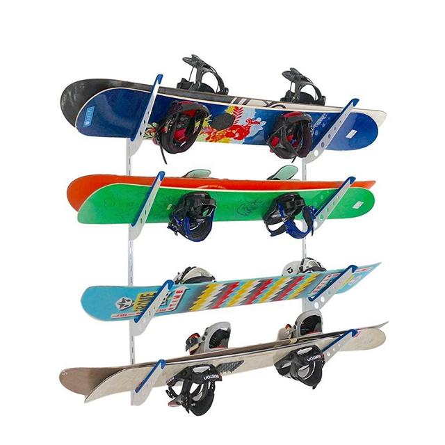 StoreYourBoard Snowboard Multi Wall Storage Rack, Home and Garage Mount