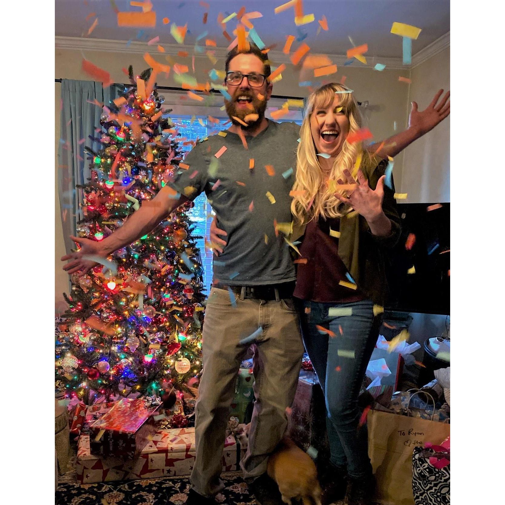 Celebrating our engagement!
