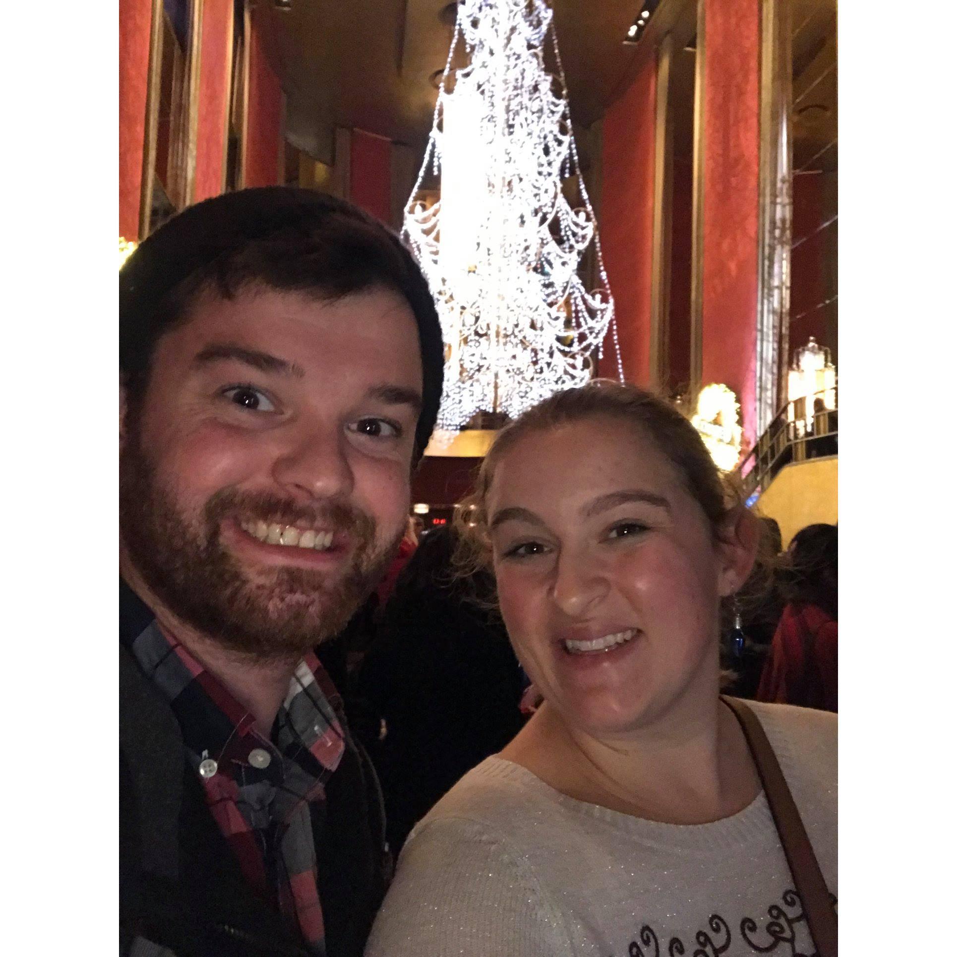 The Rockettes: Christmas Spectacular, Radio City Music Hall, NYC, 2018. Our first time!