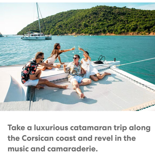 Catamaran & Snorkeling in Ajaccio, France