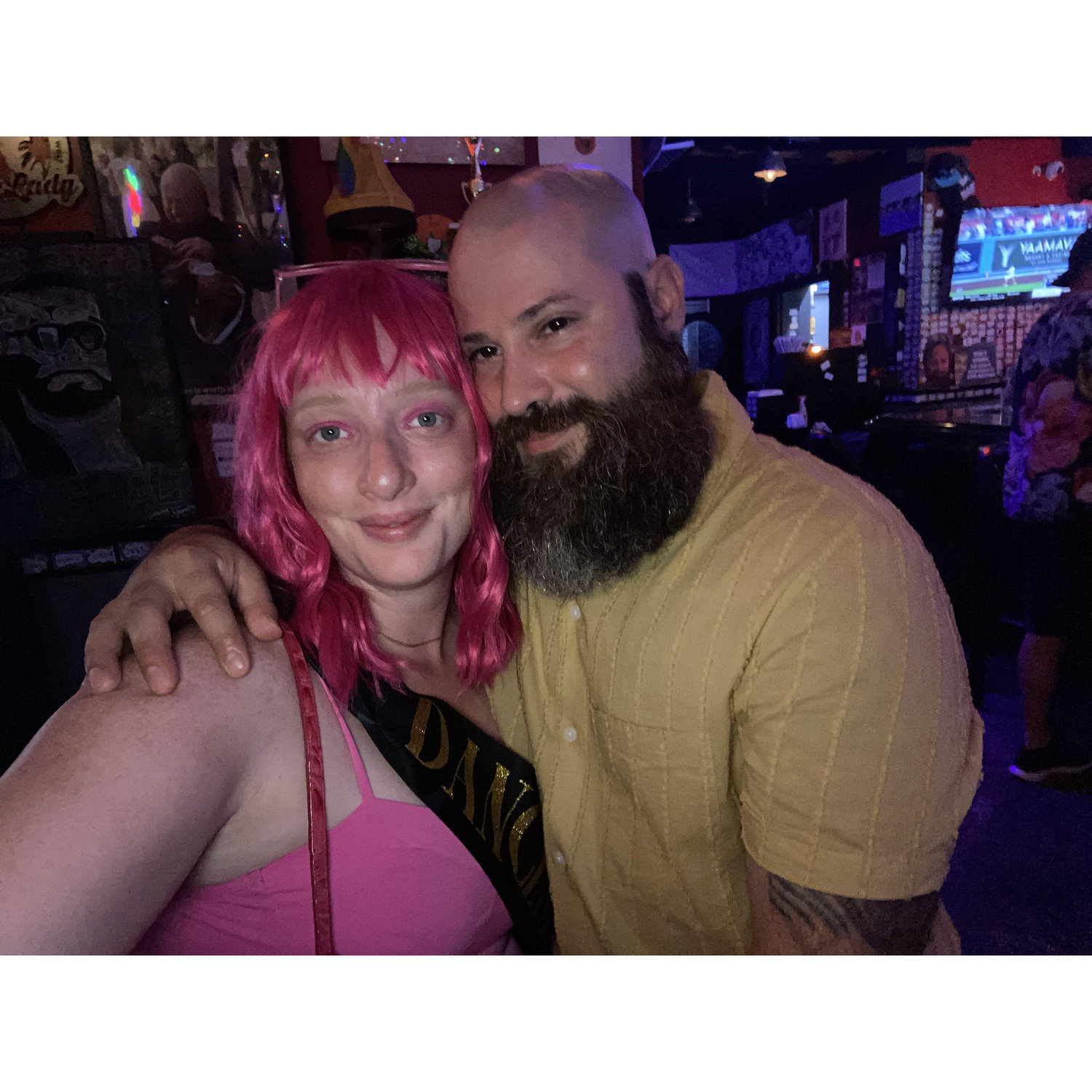 Enjoying a night out in Key West!