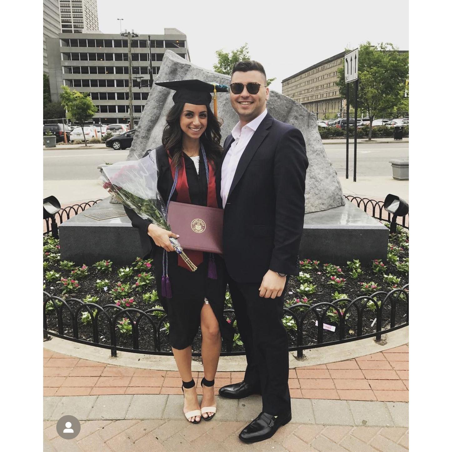 2017 - Gina graduated from RCNJ
