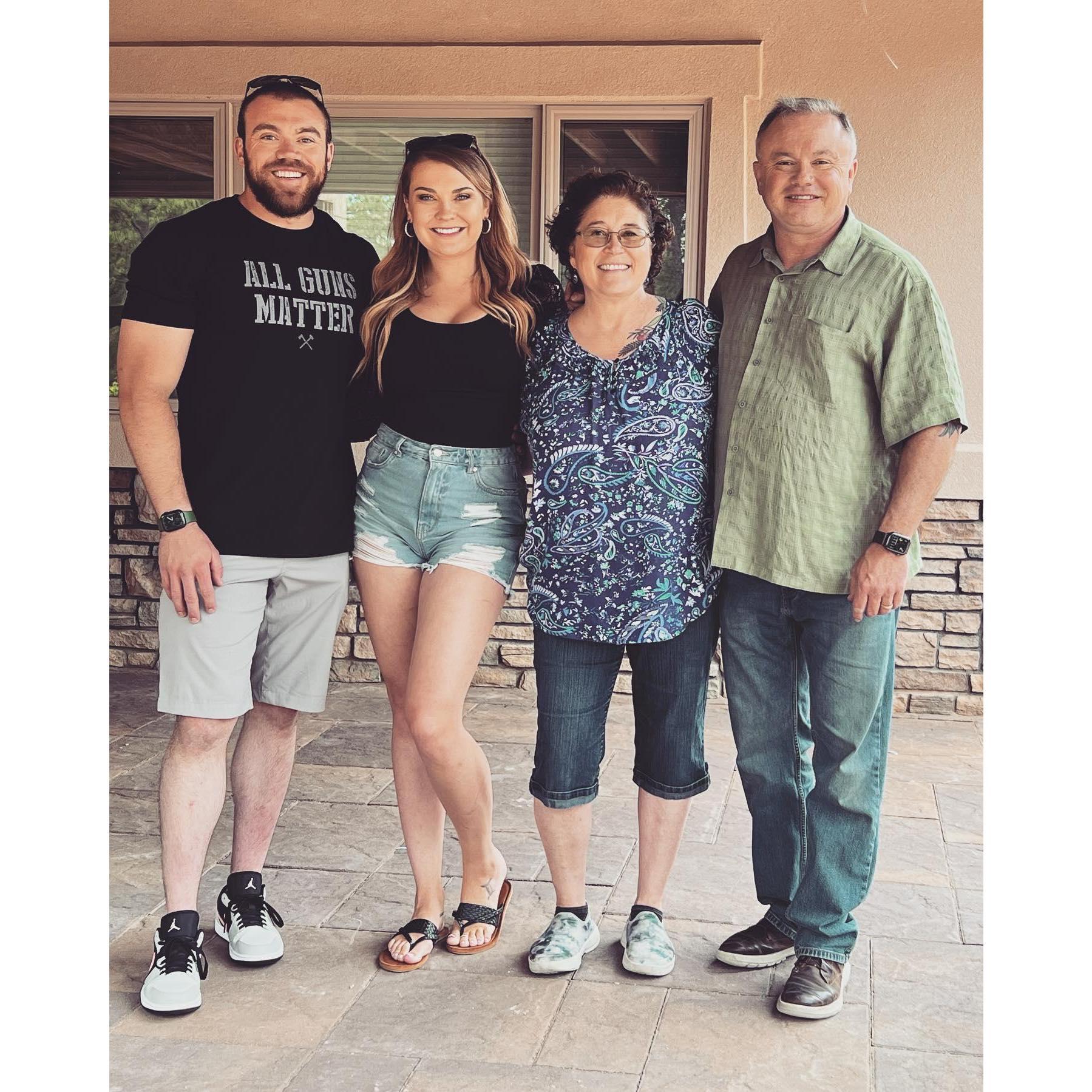 Danny's 30th with his parents