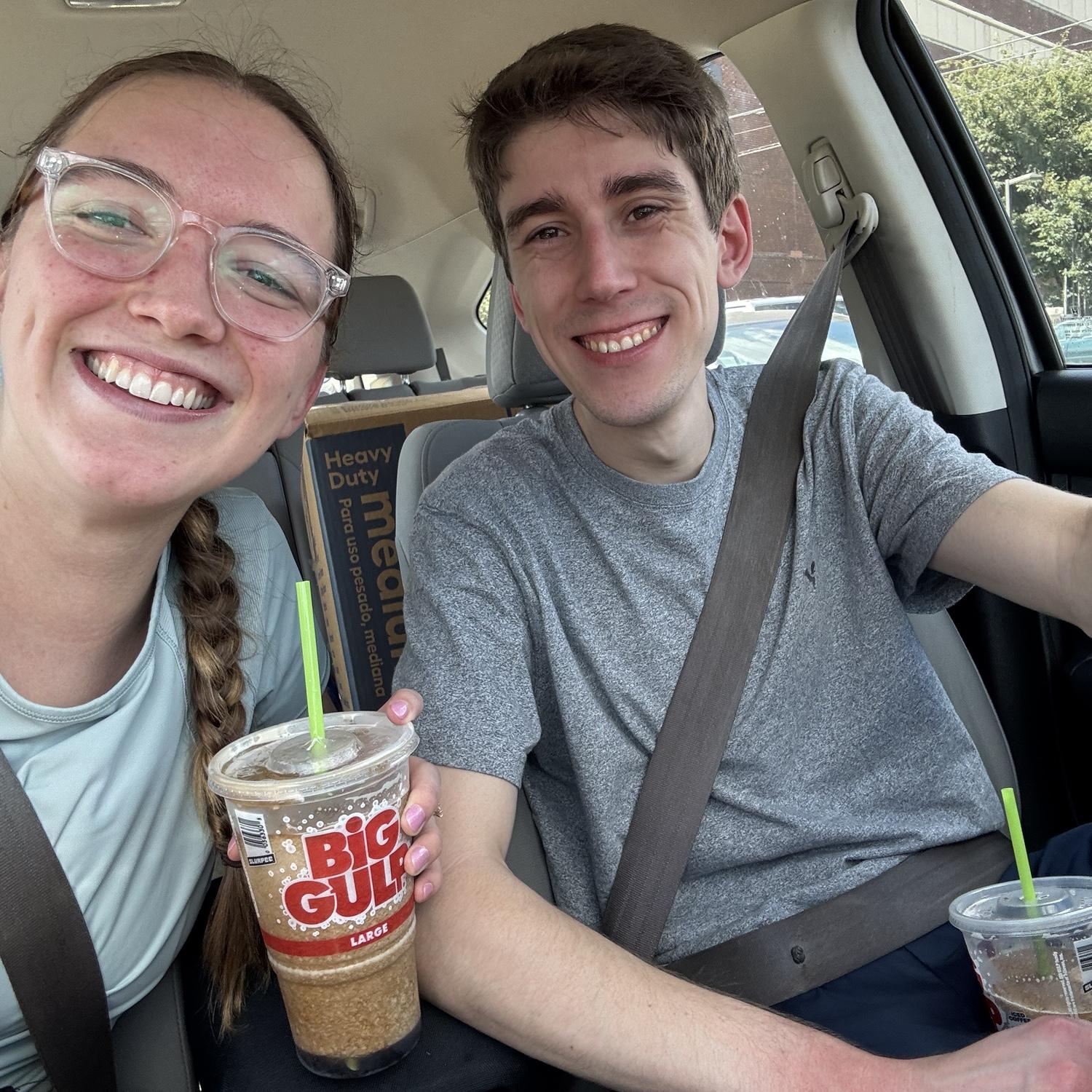 Bigggg slurpee fans