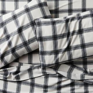 Organic 4-Piece Flannel Sheet Set