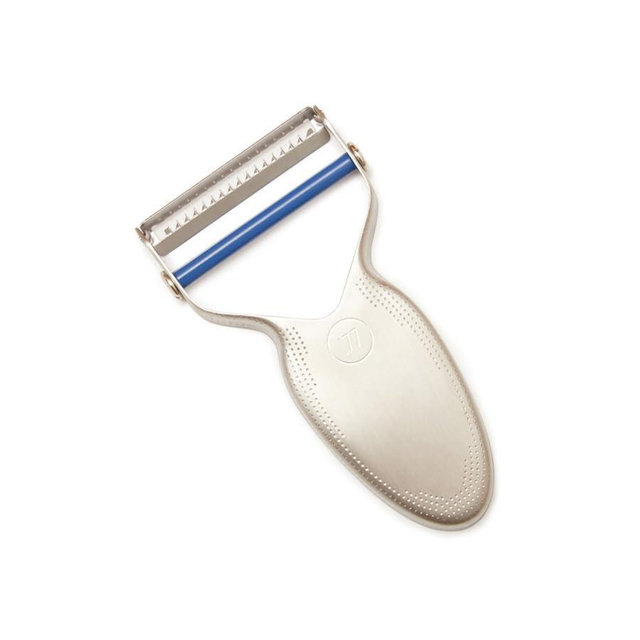 Milk Street Julienne Peeler, Vegetable Julienne Peeler, Peeler for Tough Veggies, Potatoes, Carrots, Squash, Stainless Steel Replaceable Blades, Dishwasher Safe
