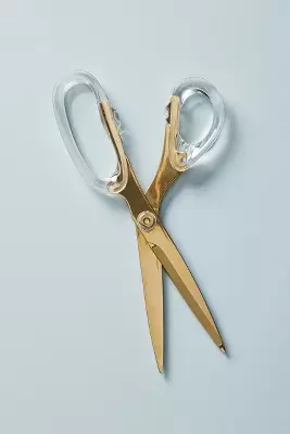 Golden Acrylic Scissors