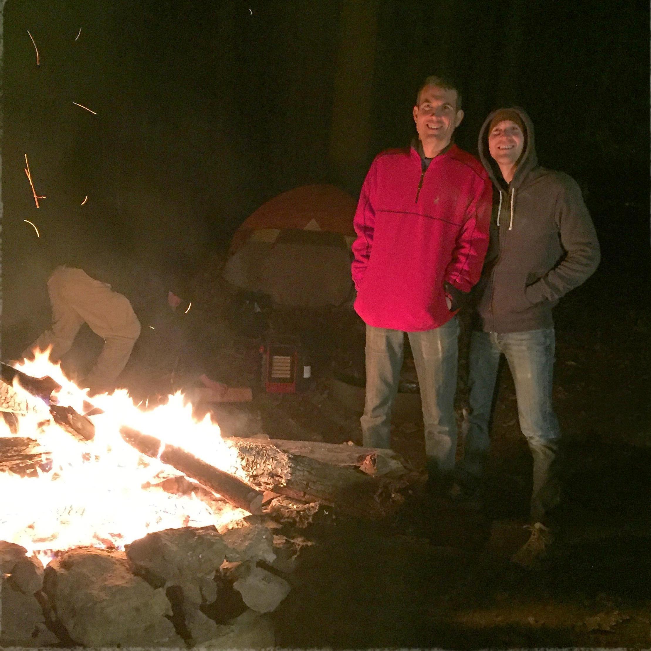 Camping.