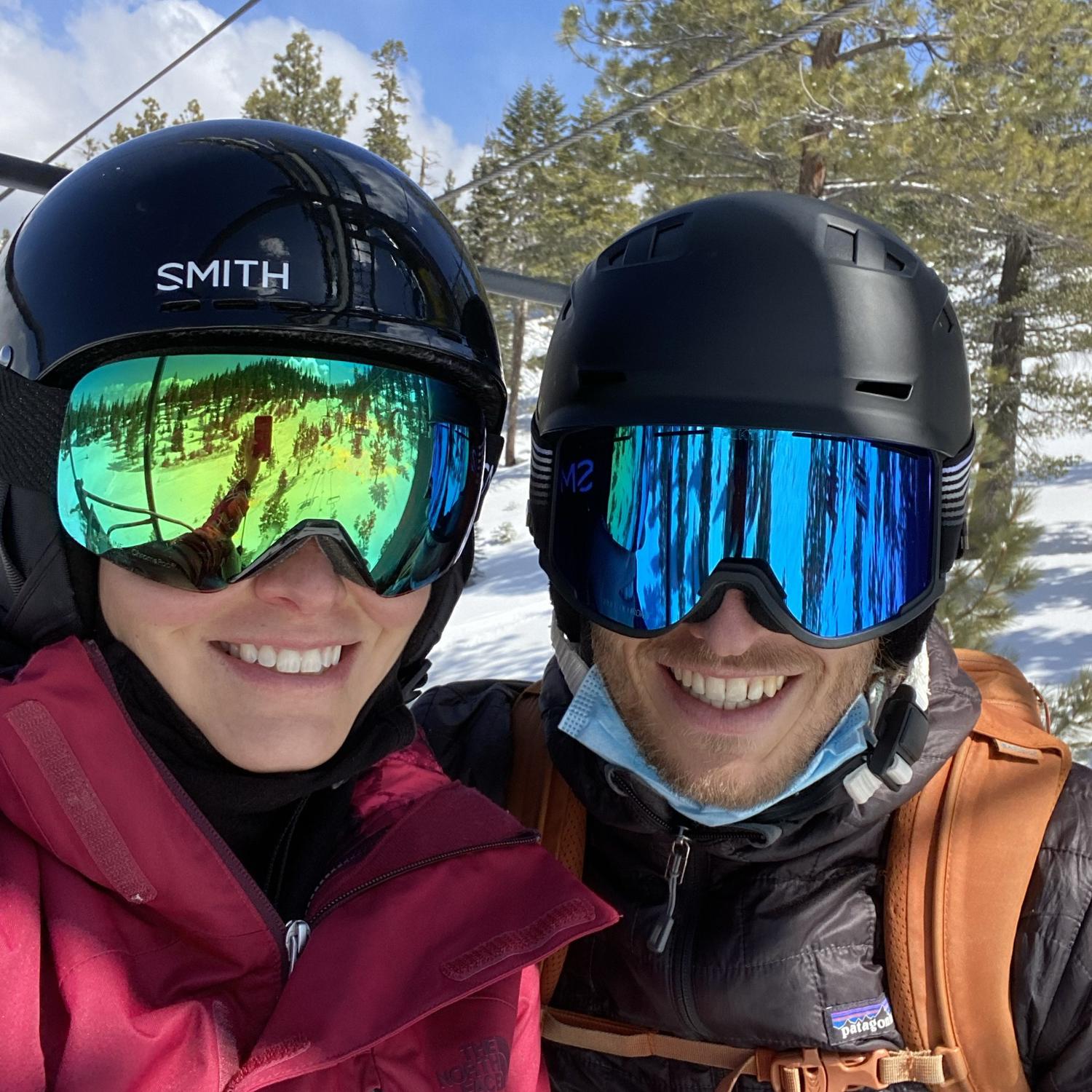 Skiing and snowboarding in Lake Tahoe