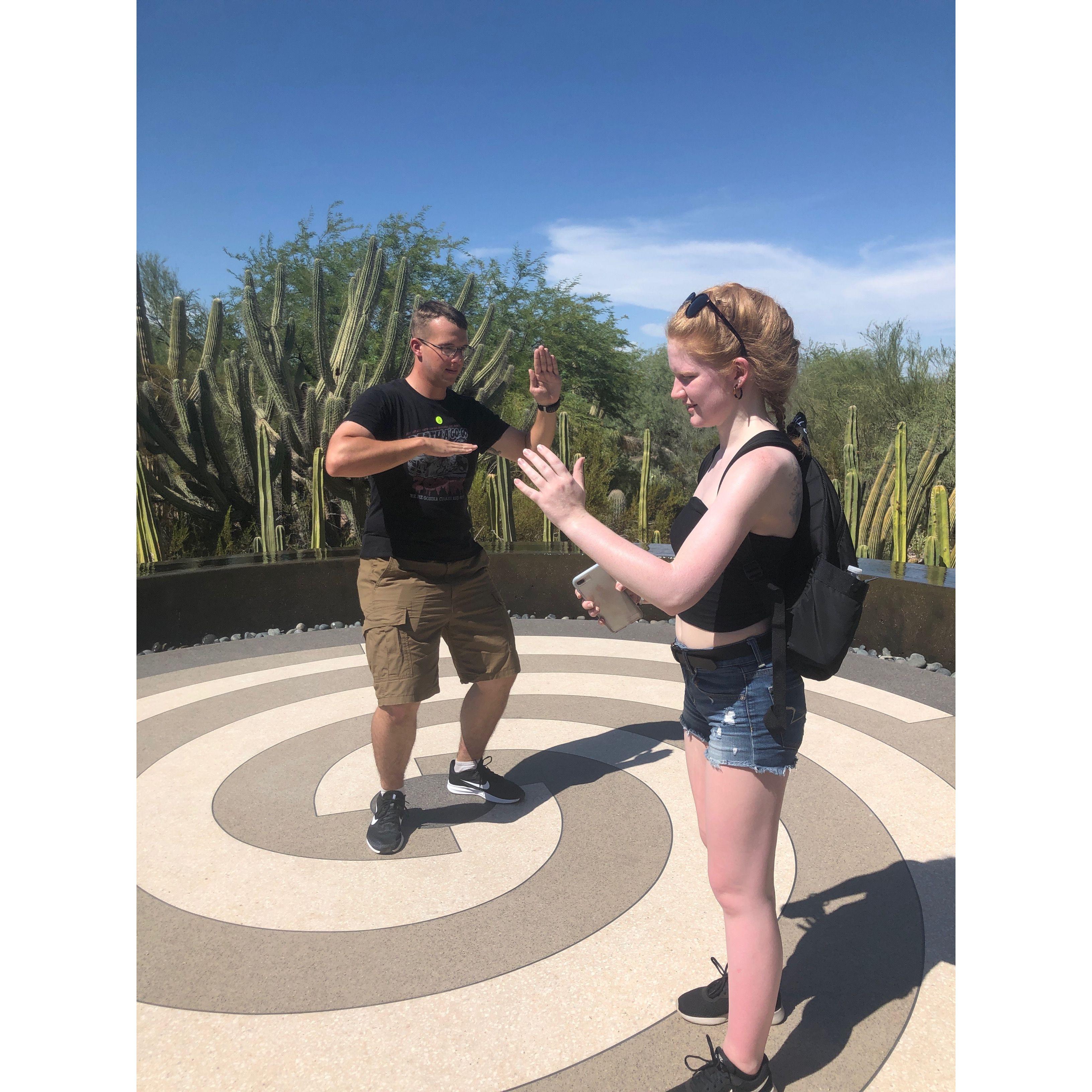 Visiting Megan Leisenring in AZ - Sept 2019
