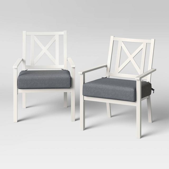 2pk Hillsville Patio Club Chair - Threshold™