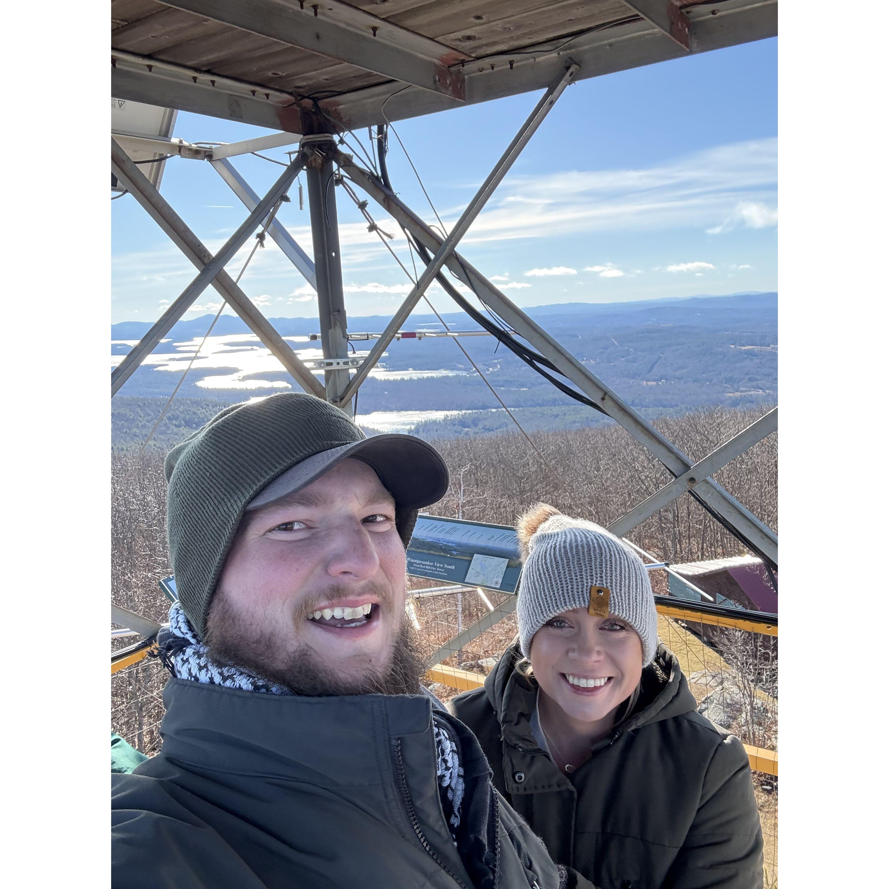 Fire Tower in New Hampshire