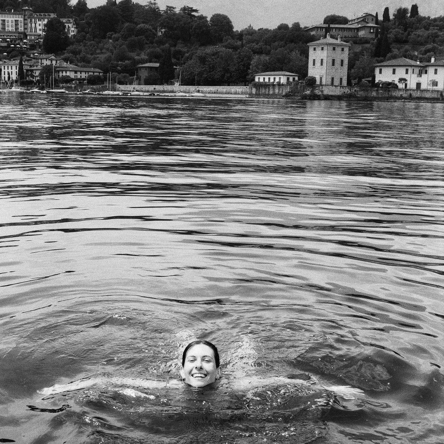 Swimmin' in Lake Como.
