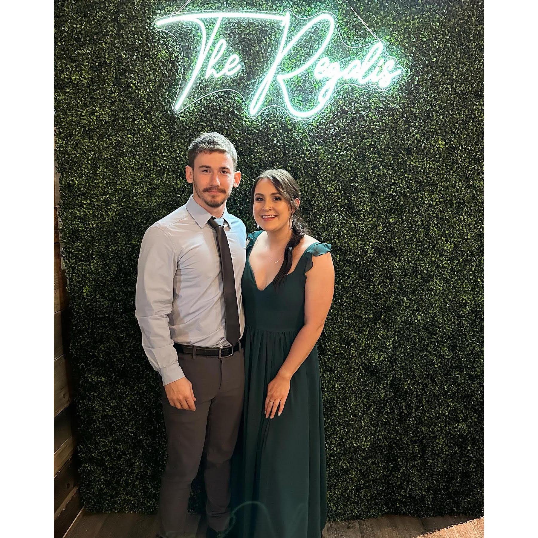 One of the many weddings we have attended together.