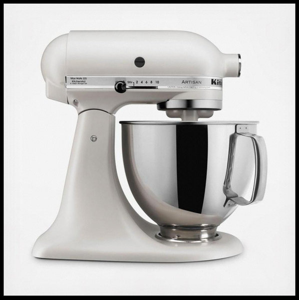 KitchenAid Artisan Series Juniper 5-Quart Tilt-Head Stand Mixer + Reviews | Crate & Barrel