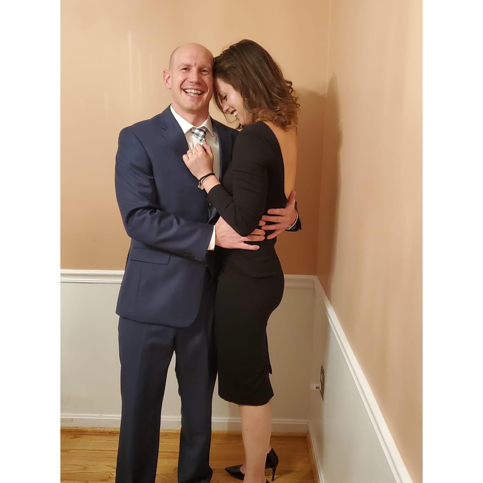 We traveled to DC to see friends of Hayley's and wore something very different than scrubs
