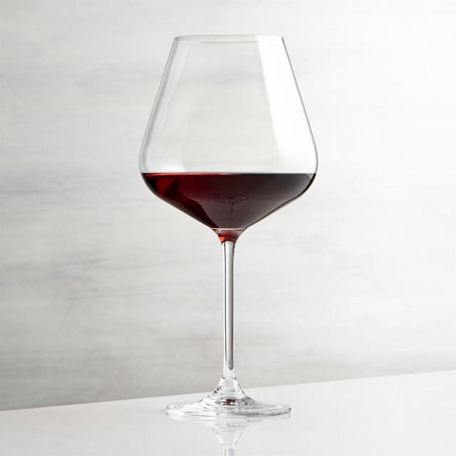 Crate and Barrel, Hip Large Red Wine Glass, Set of 4 | Zola