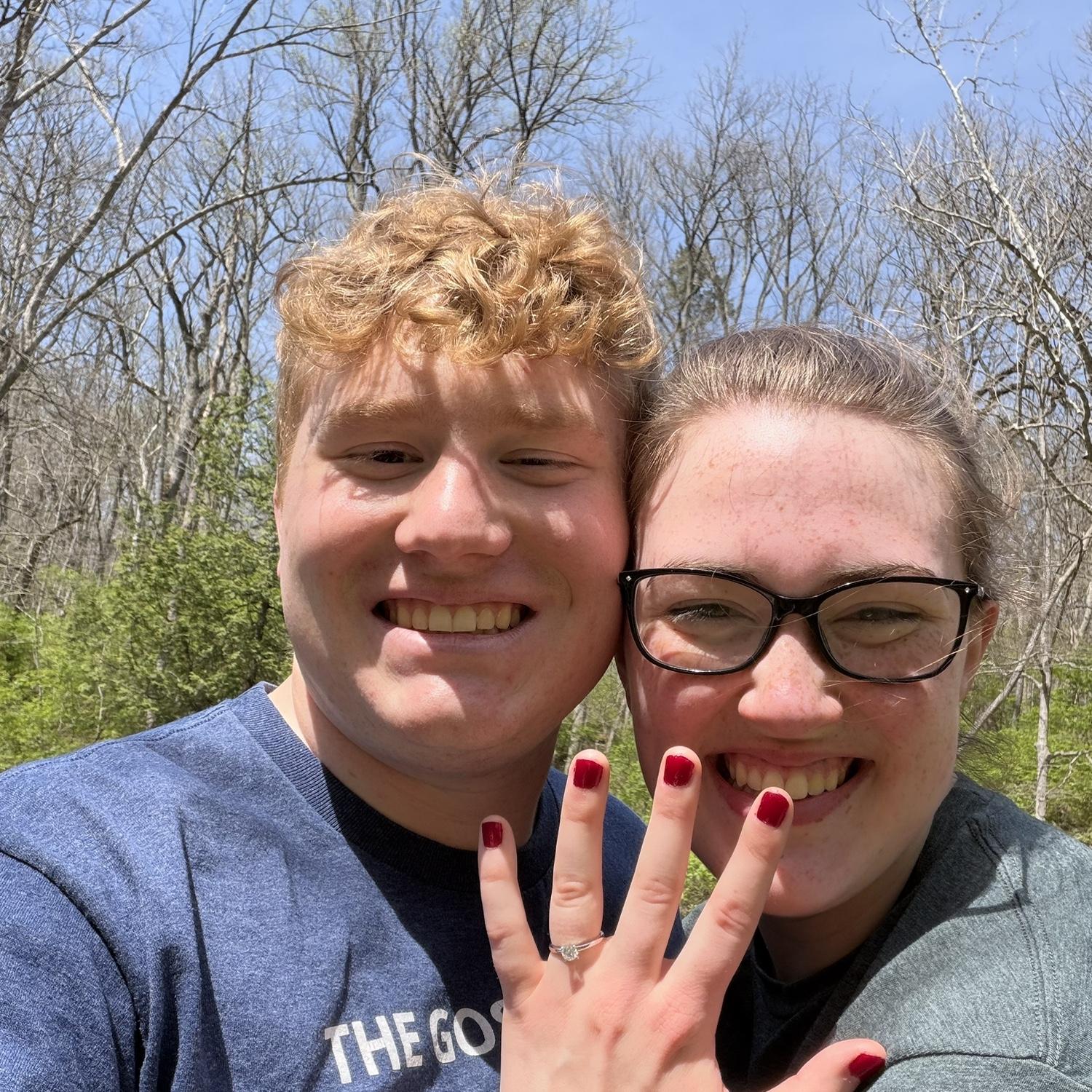 Kaden proposed on April 11, 2026!