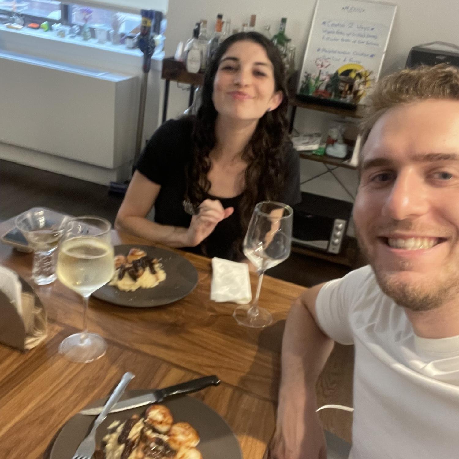 Just a normal Wednesday meal at chez Golub/Drozdov 👨🏼‍🍳👩🏻‍🍳