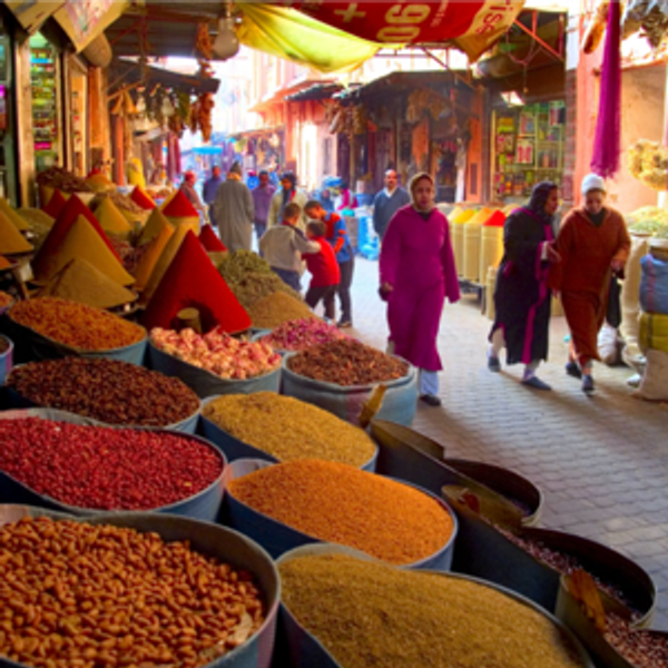 Touring local markets