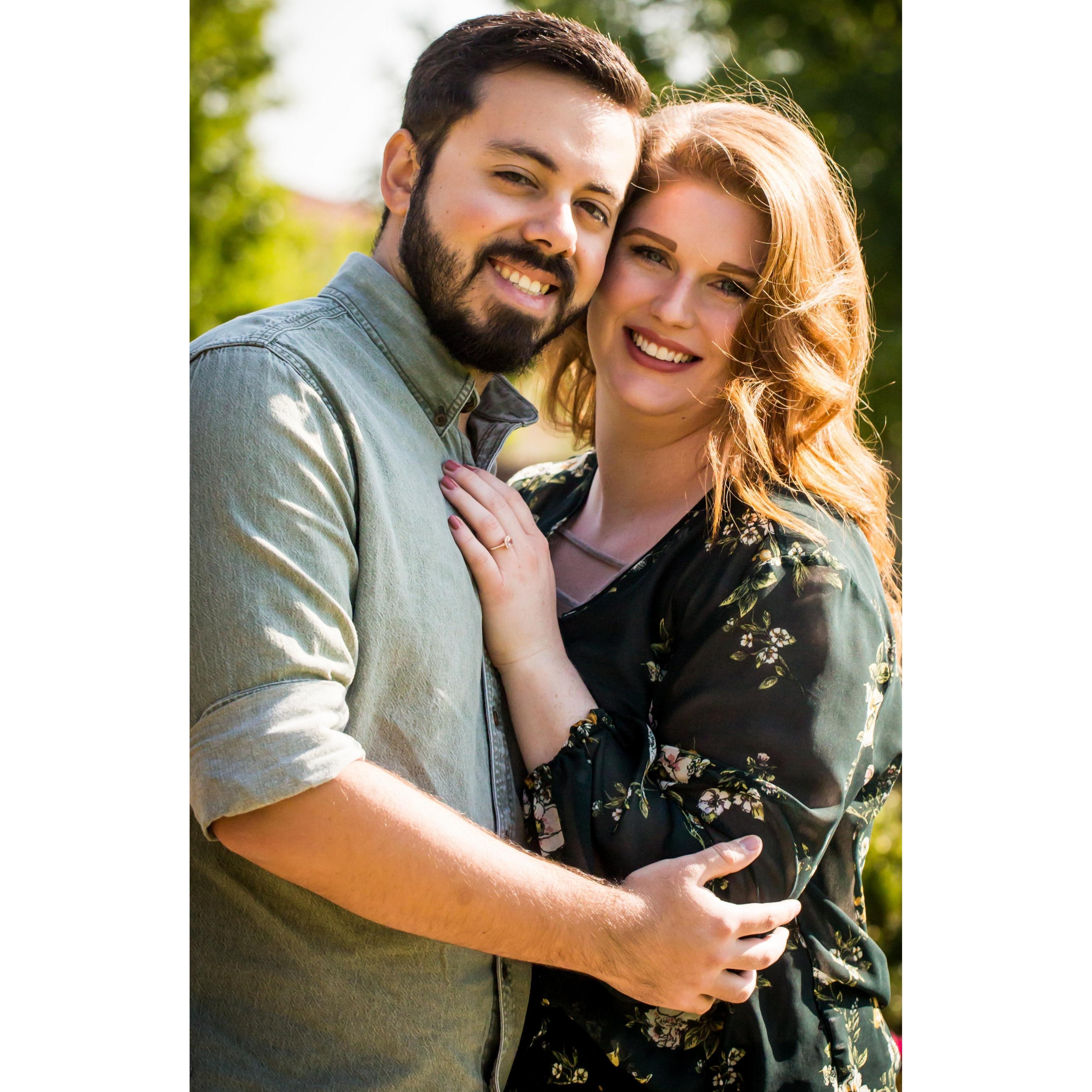 Fall 2018: Knowing our wedding is right around the corner!