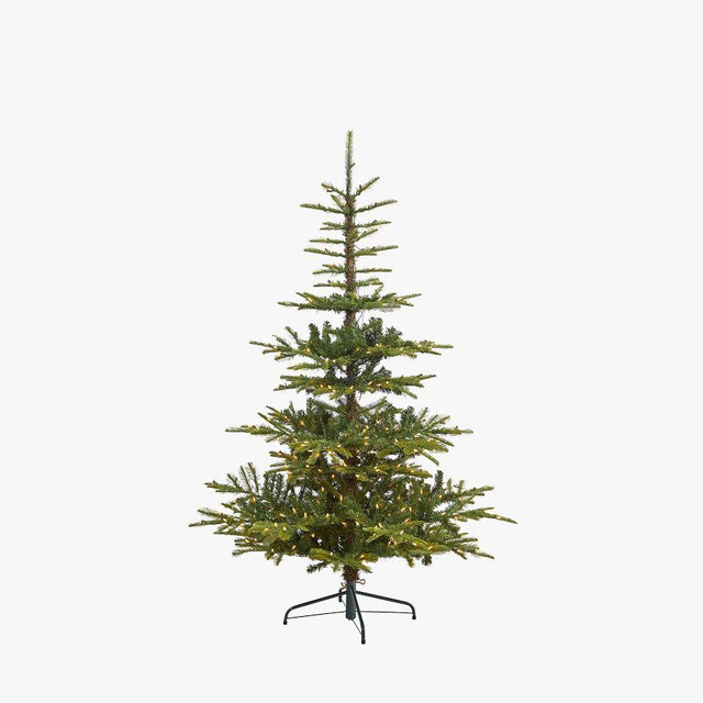 Lit Faux Layered Washington Spruce, 6 Ft.