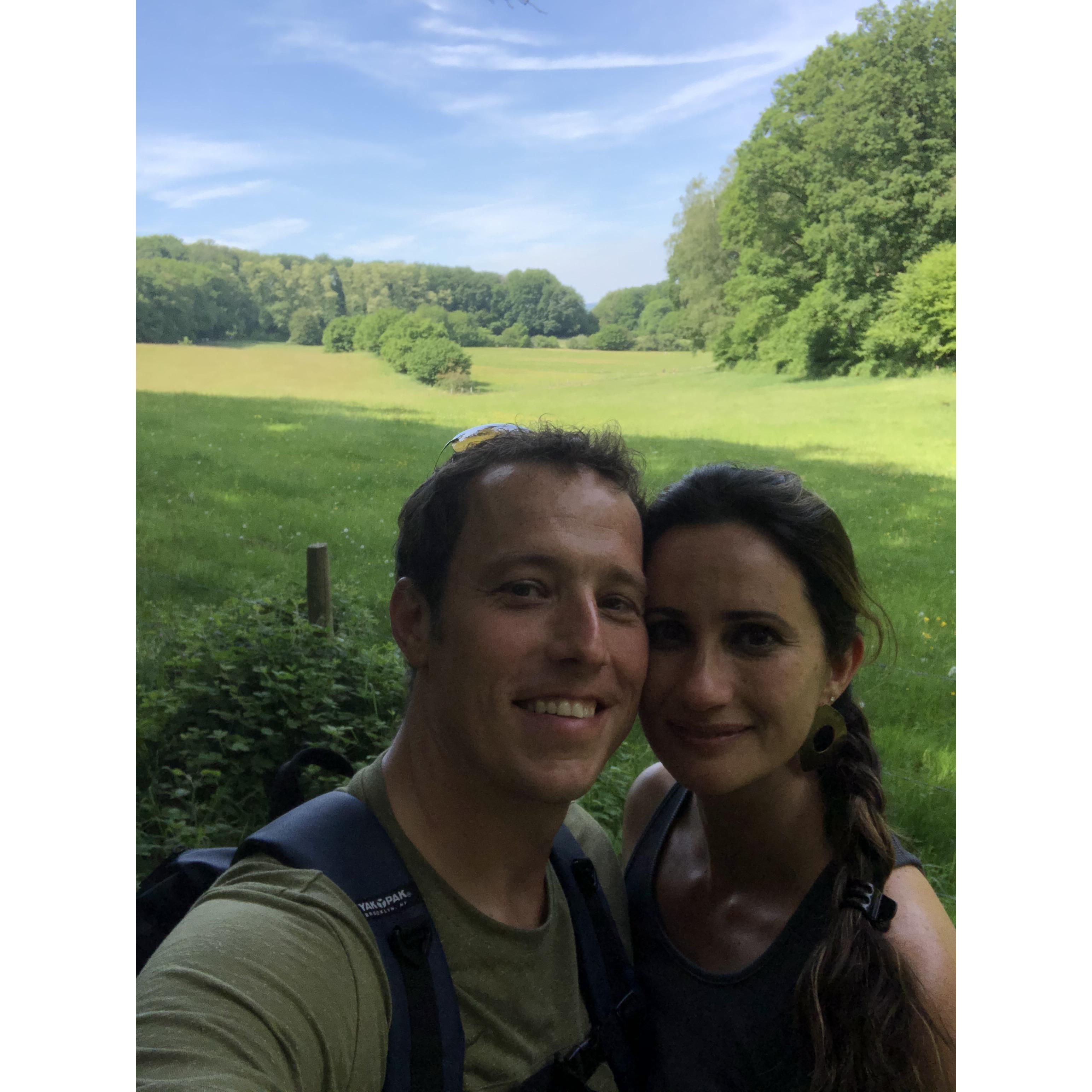 First hike together in NL