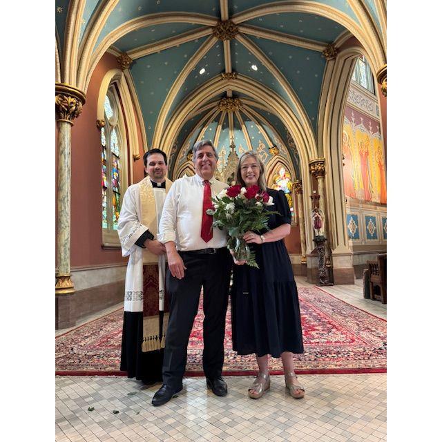 Engagement at Cathedral of St. John the Baptist in Savannah Oct. 05, 2025