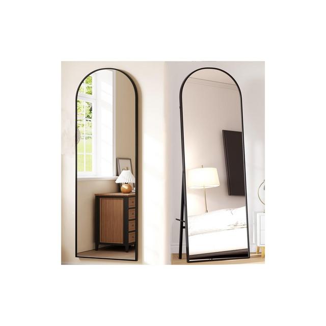 Arched Full Length Mirror 65"x 22 Freestanding/Wall Mounted