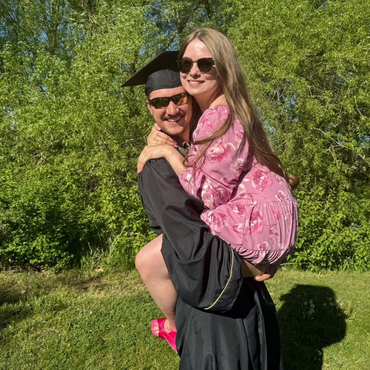 Tommy's graduation, May 2024.