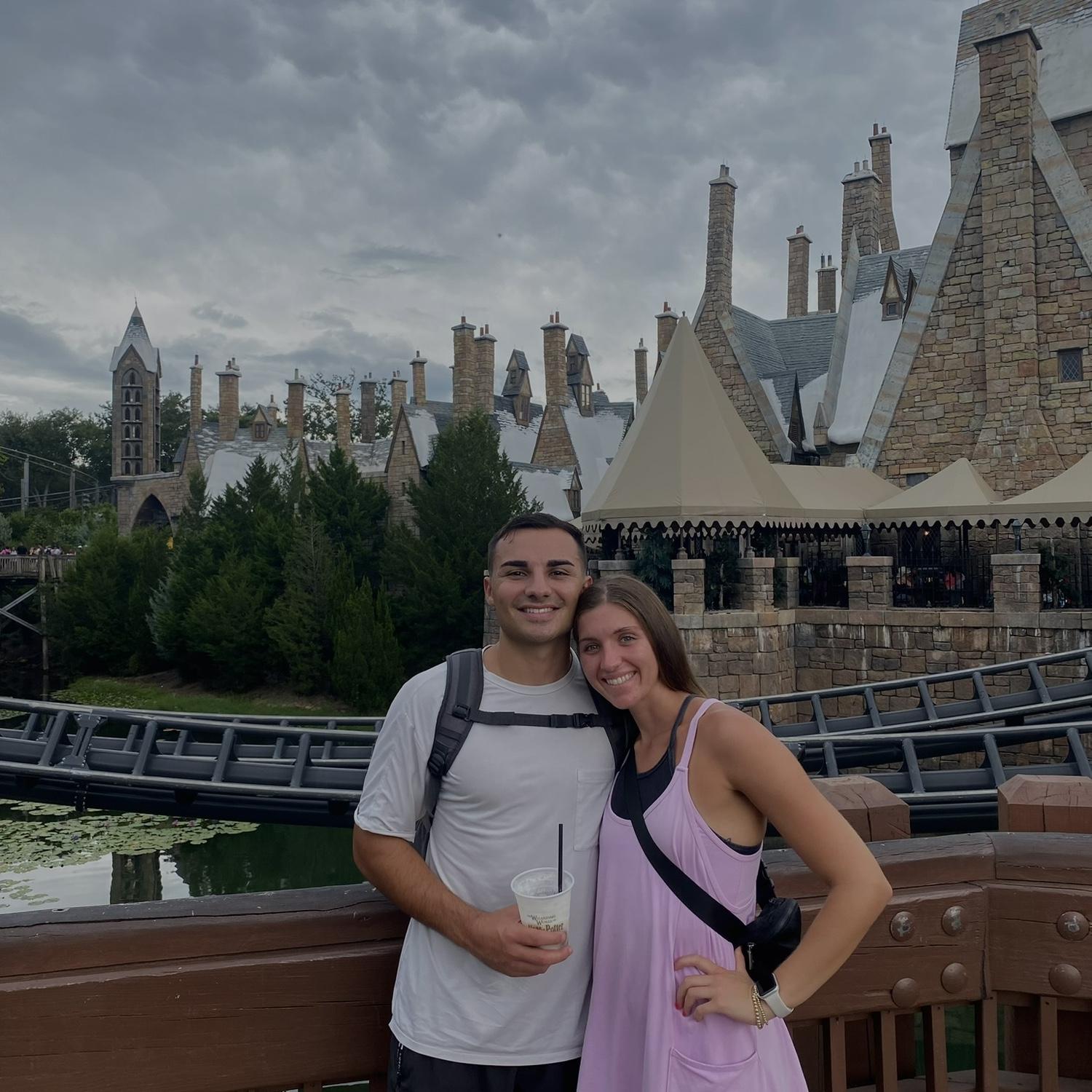 Universal trip before he left for Officer Candidate School