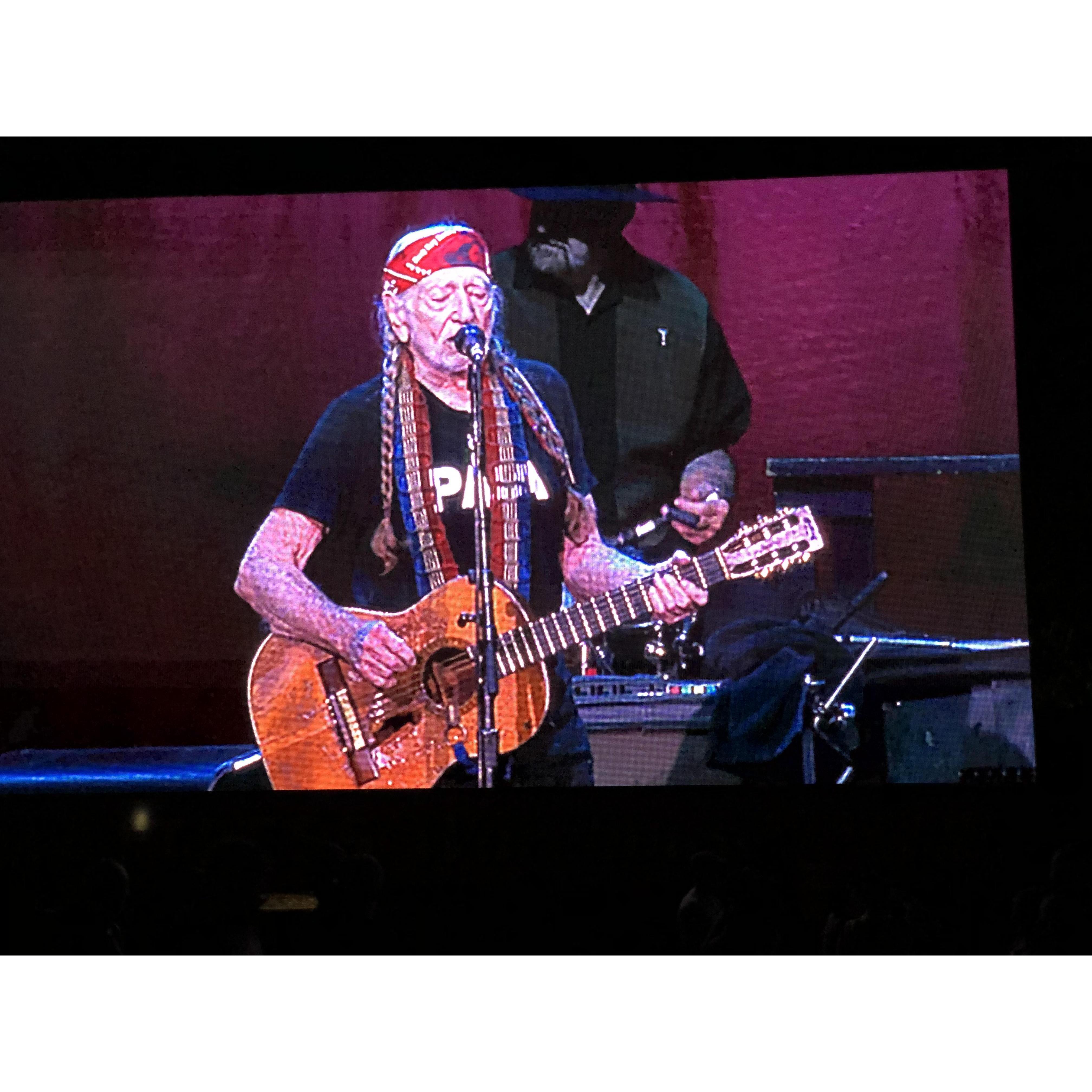 Daniel asked me to marry him at the Outlaw Music Festival with Willie Nelson. Of course I said yes!