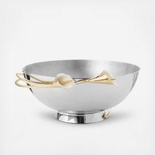 Calla Lily Serving Bowl
