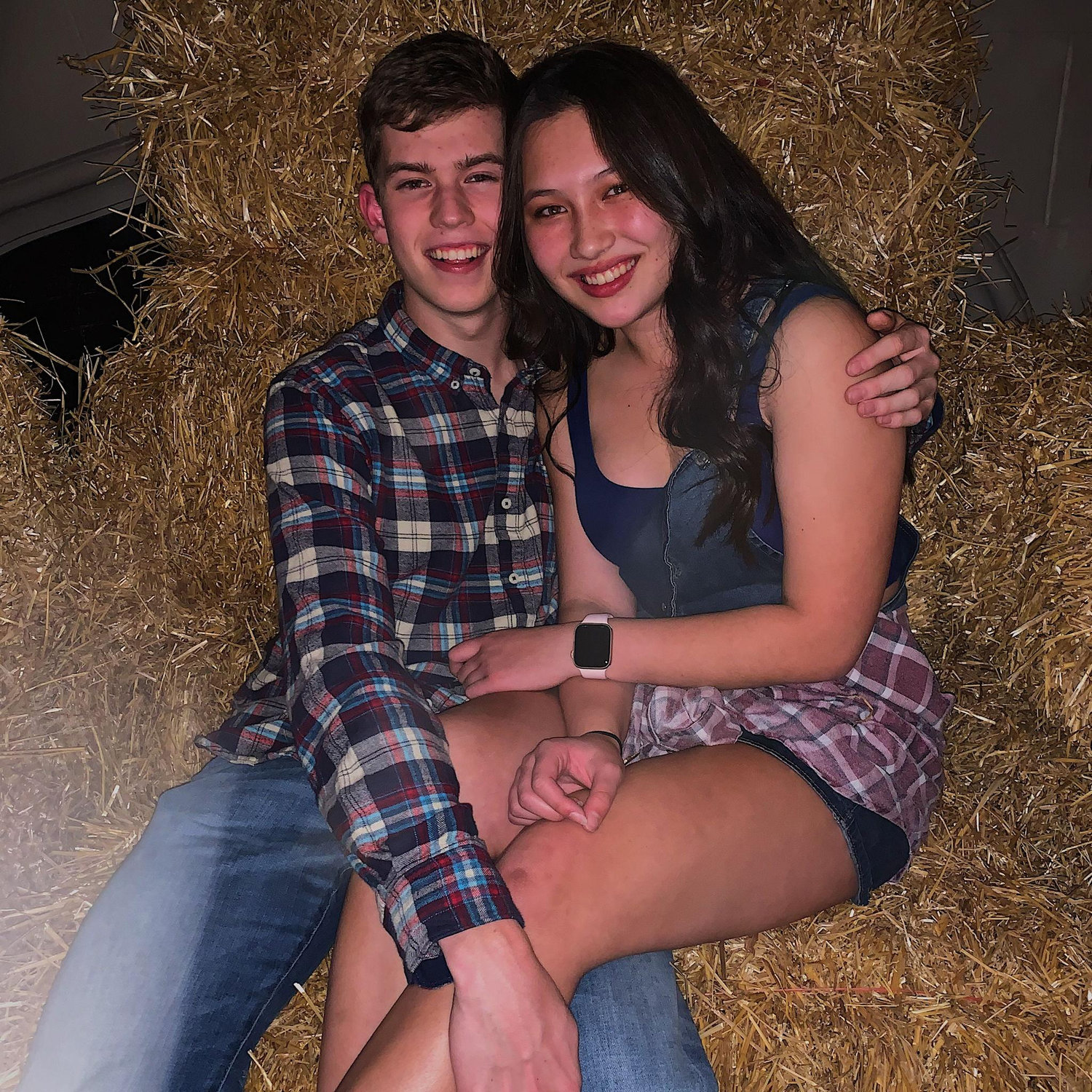 Our first photo together - Barn Dance 2019