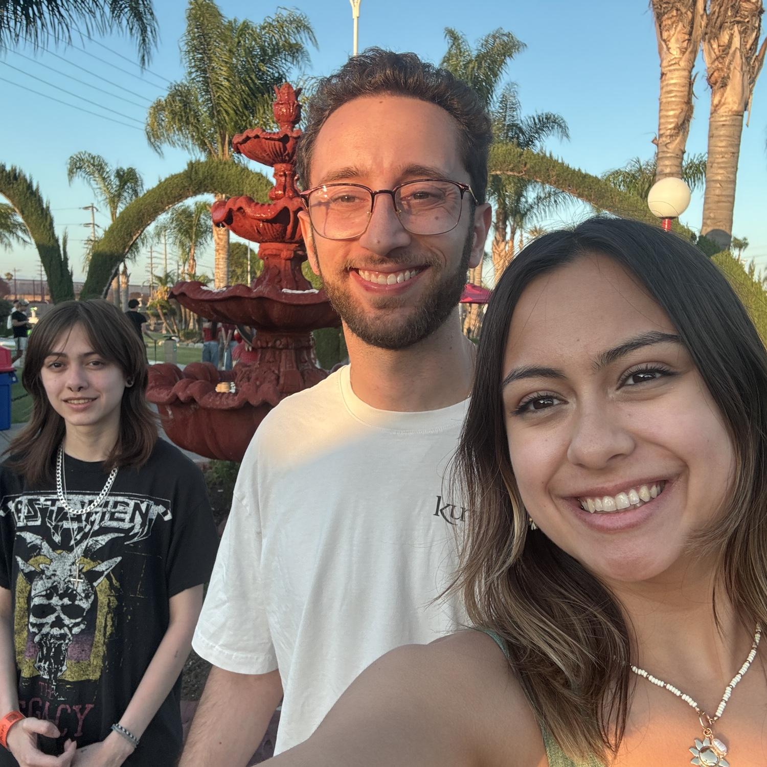 Xai loves taking pics with us