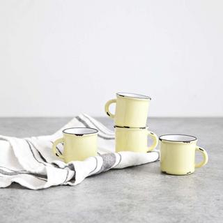Tinware Espresso Mug, Set of 4