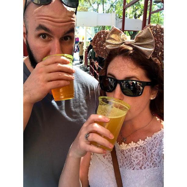 We hope our future is full of beers while waiting in line for kids rides at Disney!  (Yes we stood in line for Goofy's Flight at Disney Land ... but beer!)