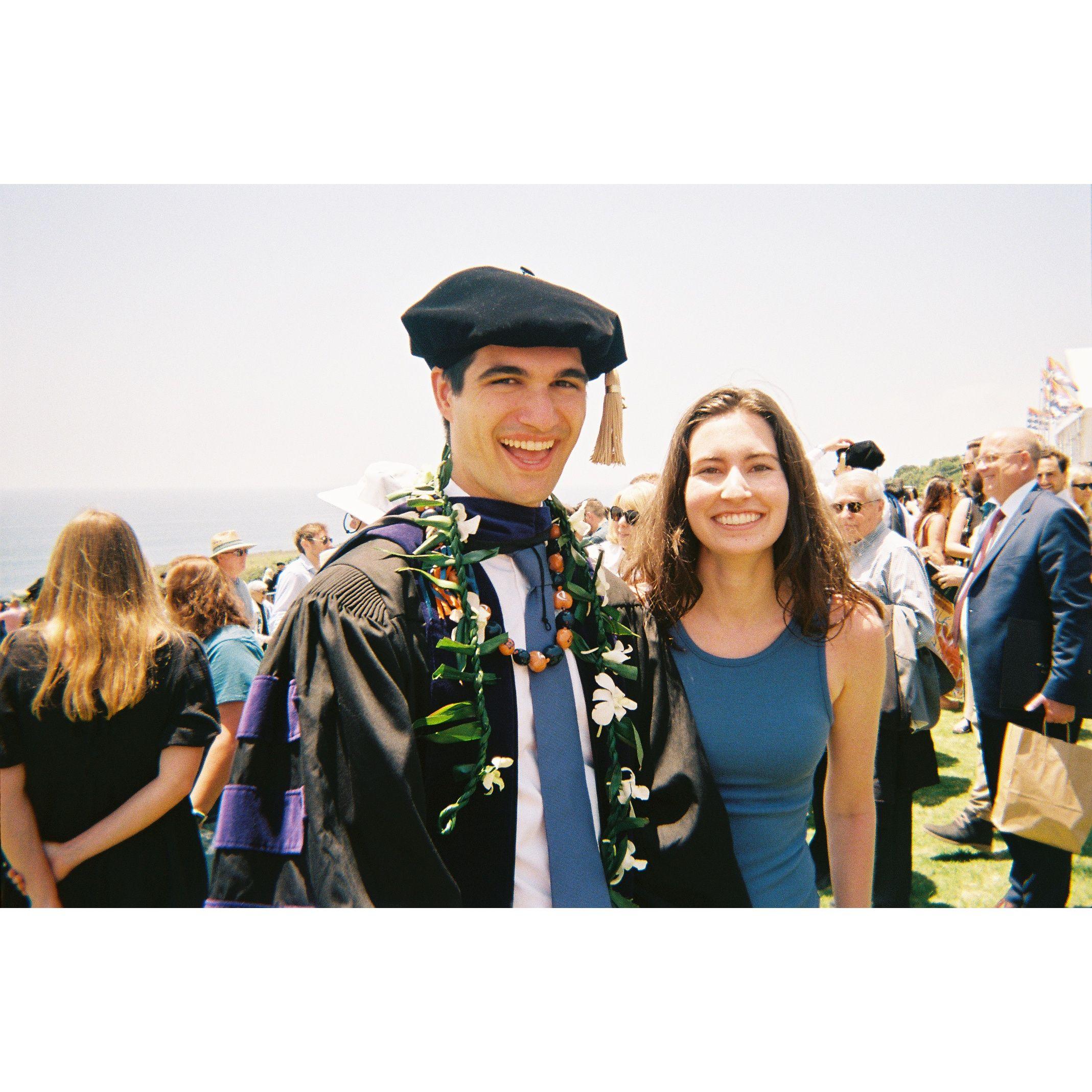 At Pepperdine Caruso School of Law graduation