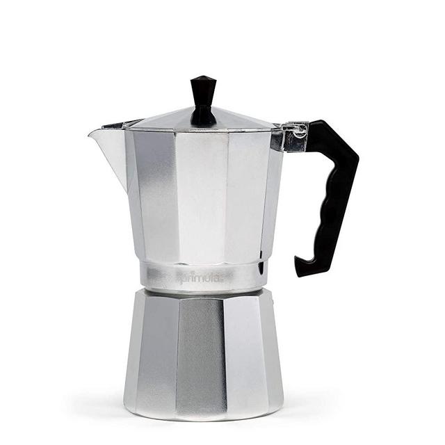 Primula Aluminum Espresso Maker - Aluminum - For Bold, Full Body Espresso – Easy to Use – Makes 9 Cups