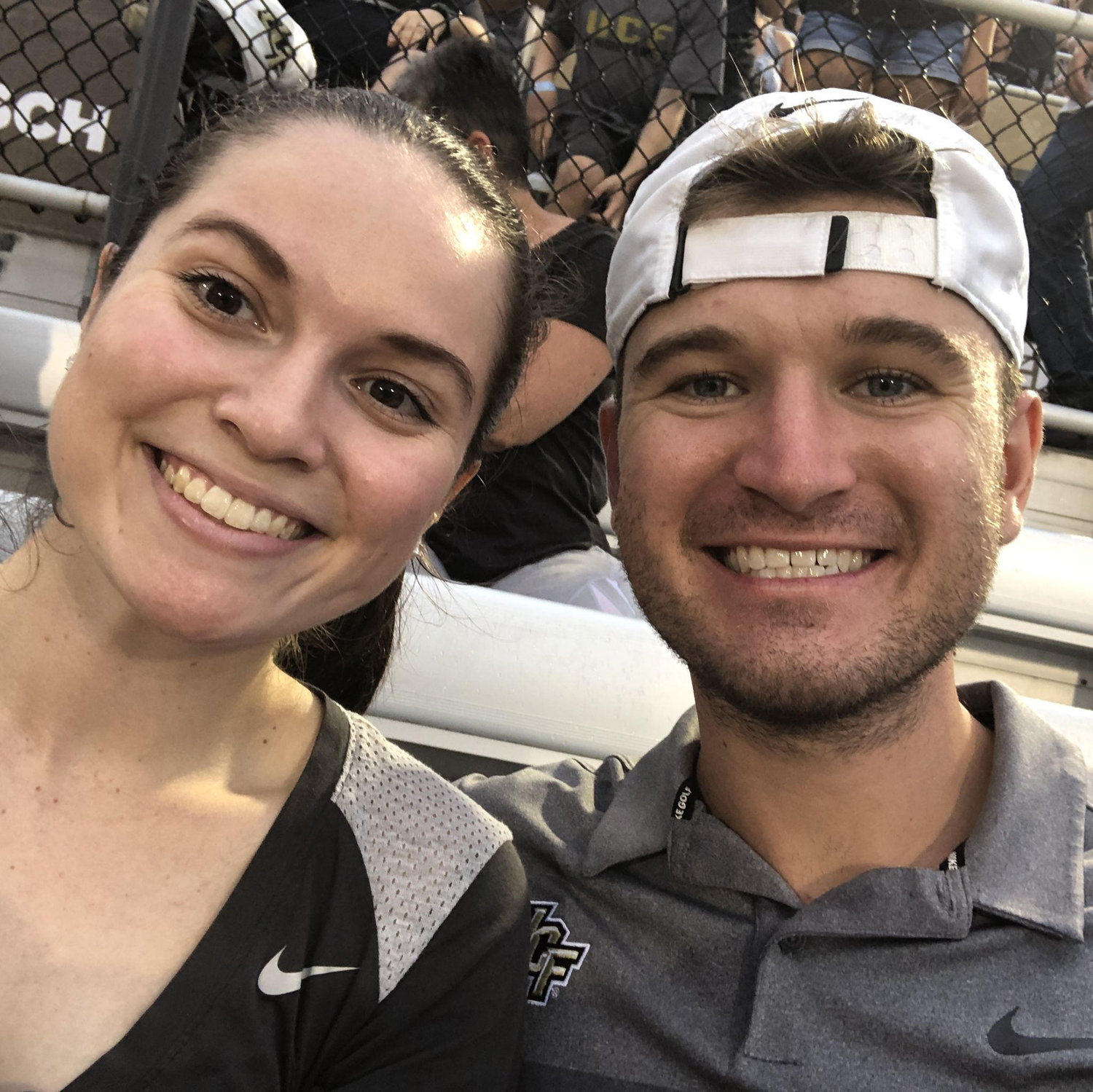 Cheering on the Knights!