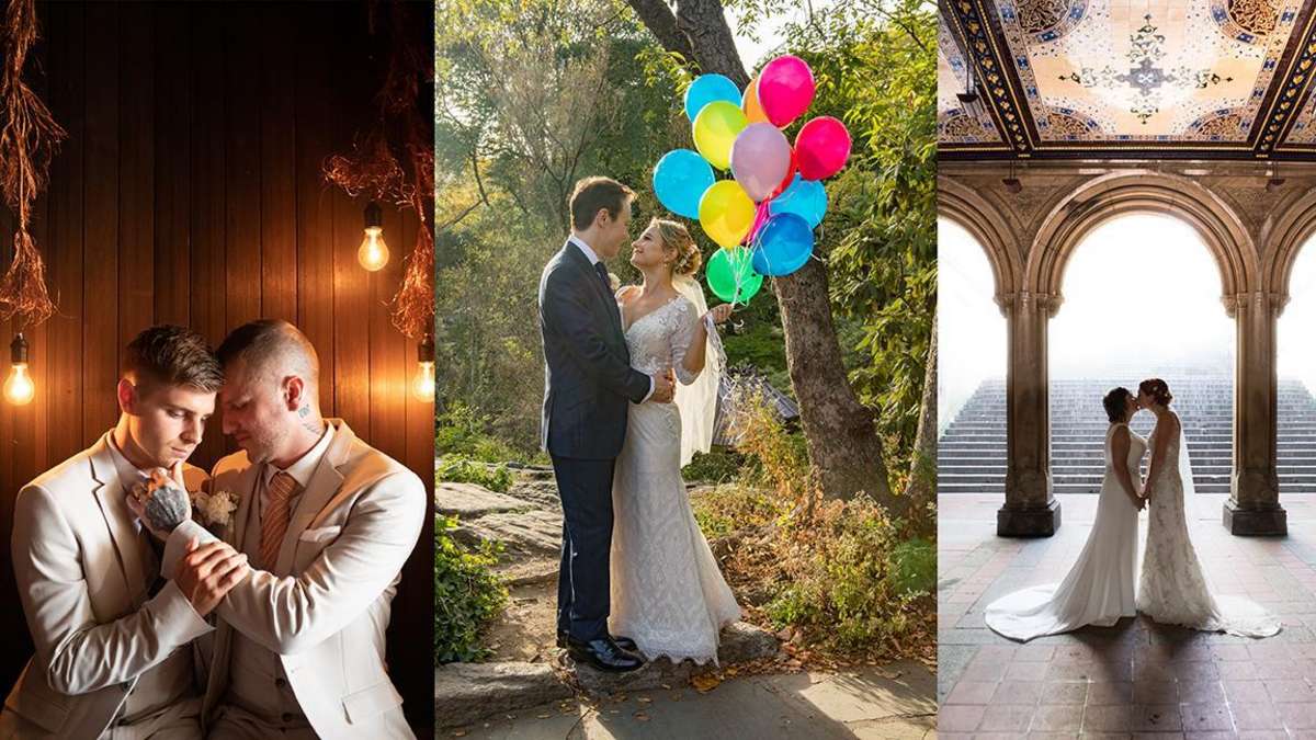 A Lush Brooklyn Wedding Inspired by Disney's 'Up