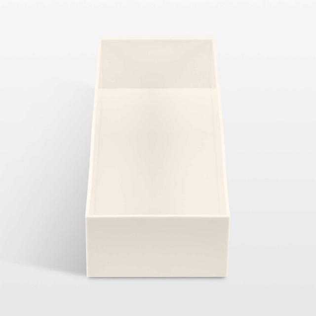 NeatMethod Everyday Bone White 4"x12" Drawer Insert