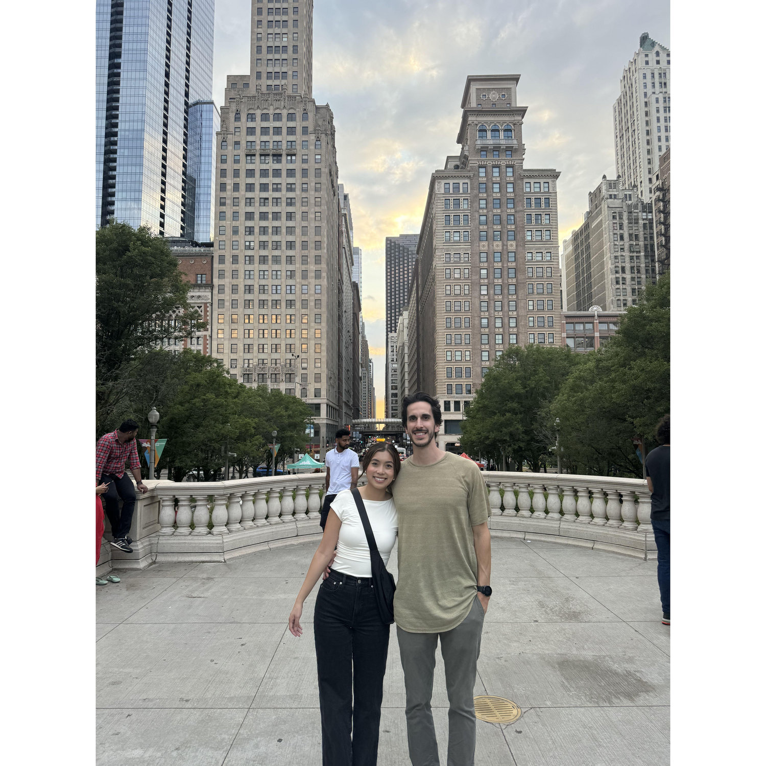 Matt explores Chicago for the first time