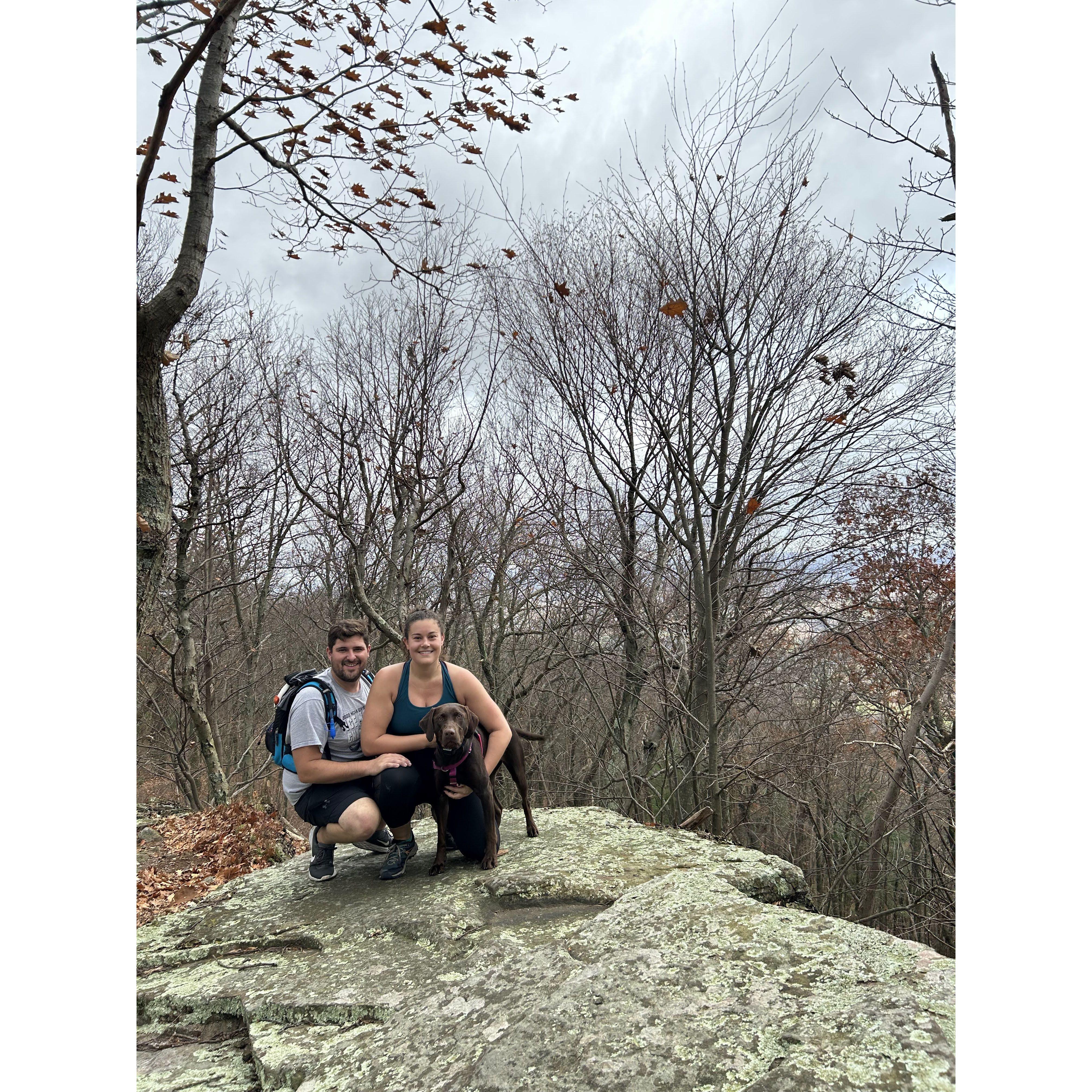 Hiking near Penn State
