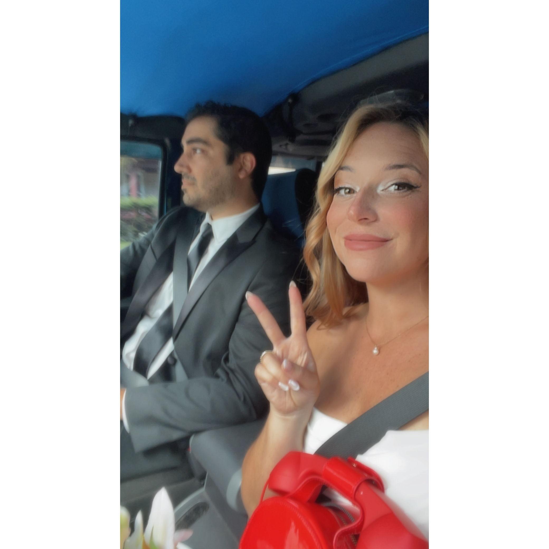 On our way to the Conservatory