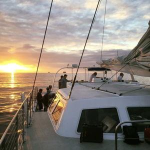 Sunset Catamaran Sail